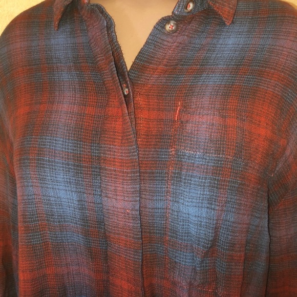 BDG Flannel Plaid Tunic from Urban Outfitters - Picture 2 of 5